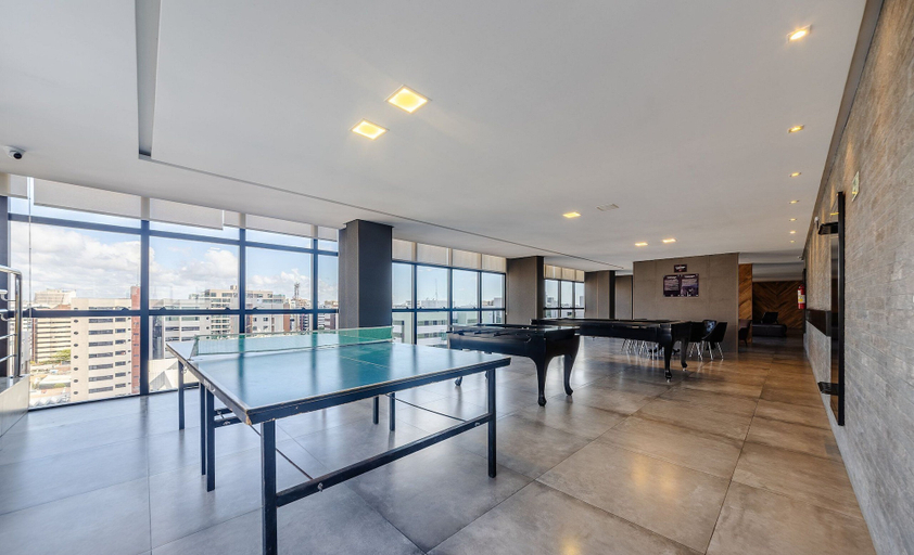 Game room, Studio w/ Pool 300m From the Beach- Maceio Eti0724, Maceió (capital)
