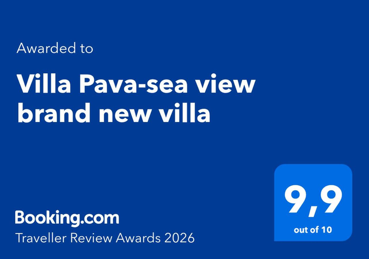 2, Villa Pava-sea view brand new villa, South Aegean