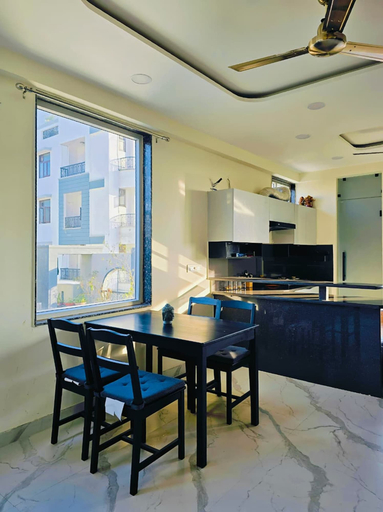 Dining 5, Black Stone- 3 BHK Bapu Nagar, Jaipur