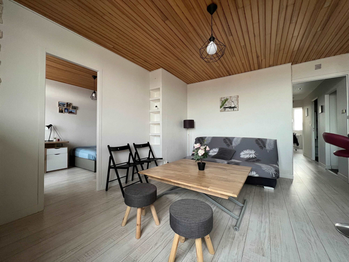 Room 3, Le Gemini 6p - Wifi Metro Vue - Proche Airbus, Haute-Garonne