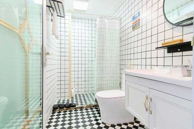 Bathroom 4, Wenhai Guesthouse, Zhoushan