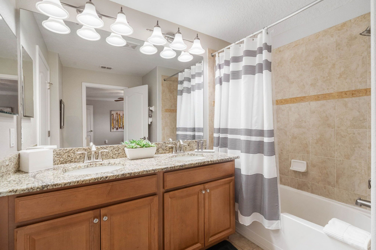 Deep soaking bathtub, Paradise 4Bd w Private Pool & Waterpark 2941, Osceola