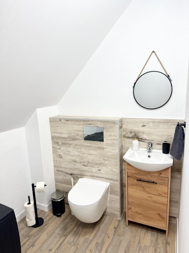 Bathroom 4, Domki Potok - Noclegi Bieszczady, Lesko