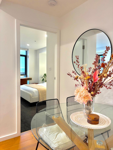 Bedroom 2, Harbour Towers, Newcastle's Elite Apartment Stays, Newcastle - Inner City