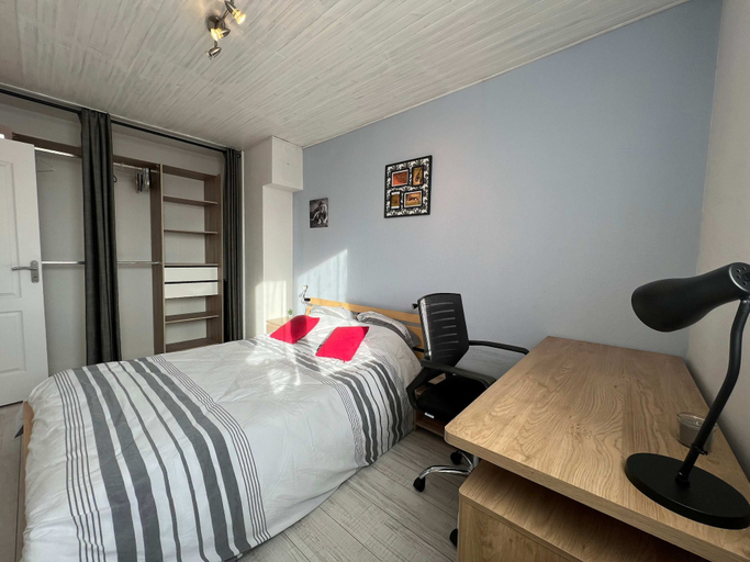 Room 5, Le Gemini 6p - Wifi Metro Vue - Proche Airbus, Haute-Garonne