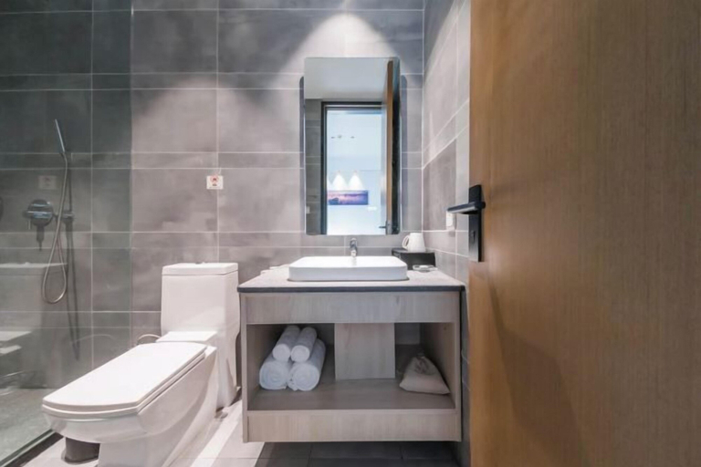 Bathroom 3, Homeinn Fairyland Hotel (Linhai Yintaicheng), Taizhou
