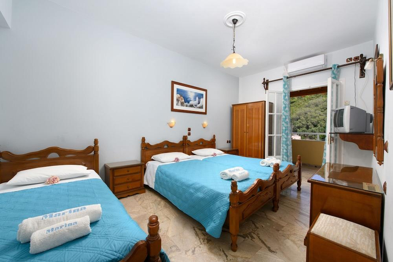 Bedroom 4, Marina Apartments, Ionian Islands