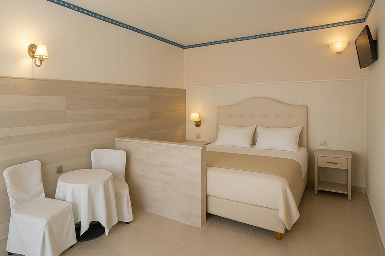 Bedroom 3, Villa - Sleeps 10 - Pool - Garden - Parking, Crete