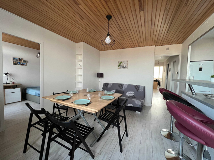Room 4, Le Gemini 6p - Wifi Metro Vue - Proche Airbus, Haute-Garonne