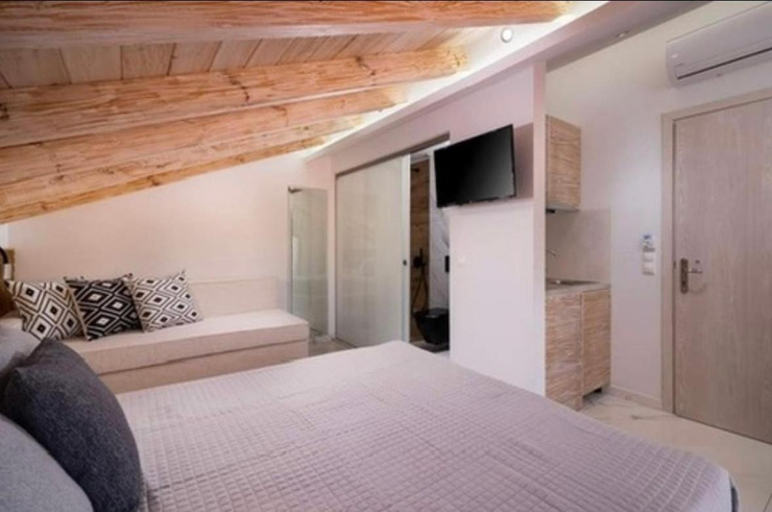 Bedroom 3, Lena Apartments Potos Thassos, East Macedonia and Thrace