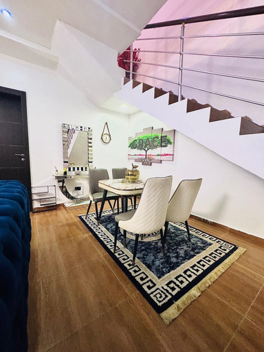 Dining, Luxury 4BR Retreat, Eti-Osa