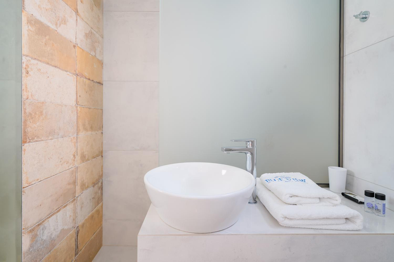 Bathroom 3, Blue view seaside hotel, East Macedonia and Thrace