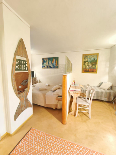 Bedroom 2, palazzo beddoro charming apartments, Olbia-Tempio