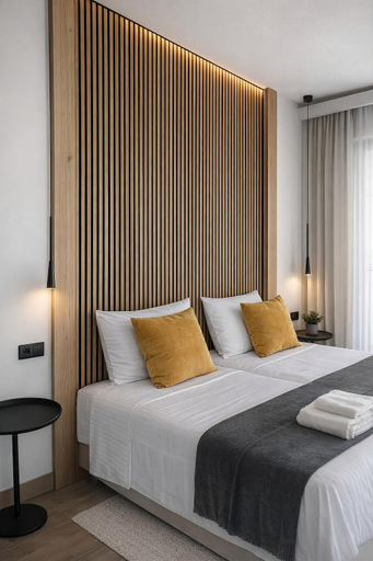 Bedroom 2, INCORSΟ - Smart Luxury Stay - Athens Airport - PassCode Late Self Check In, Attica