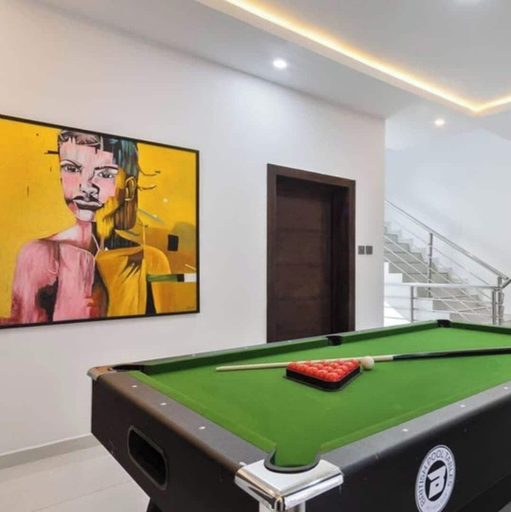 Game room 3, De Luciee Apartment, AbujaMun