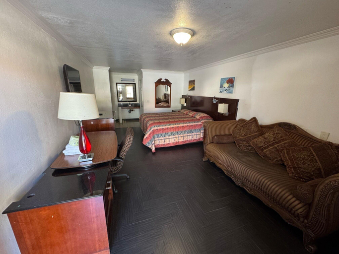 Bedroom 2, Vista Motel - Riverside, Riverside