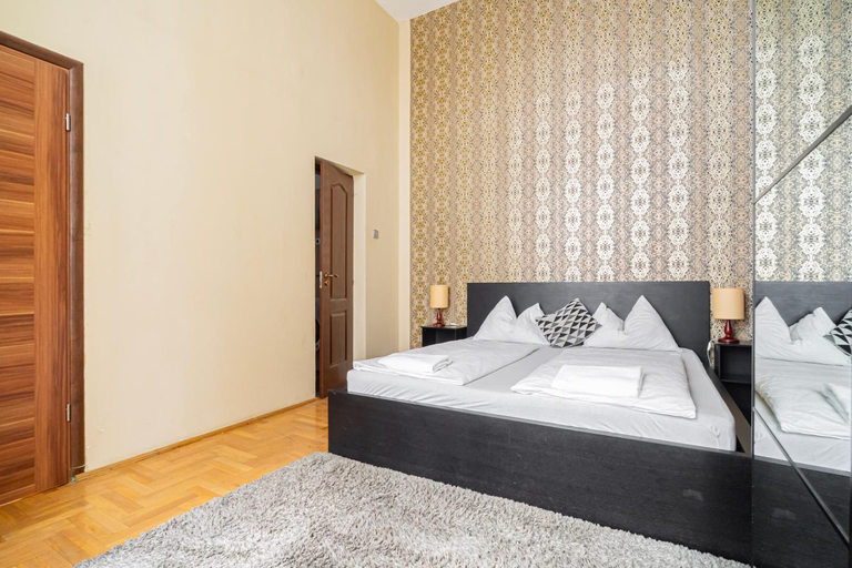 Bedroom, Andrassy Chic Apartment, Budapesti