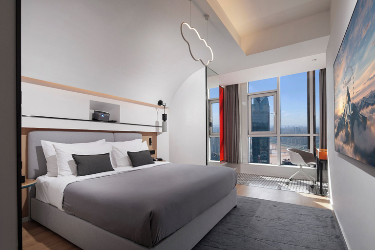 Bedroom 4, SEYA Panoramic Hotel - Chongqing Cloud Eye - Managed by SEYA GROUP, Chongqing