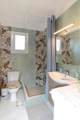 Bathroom 3, Ventus e Paradiso Villa Nikiti Halkidiki, Central Macedonia