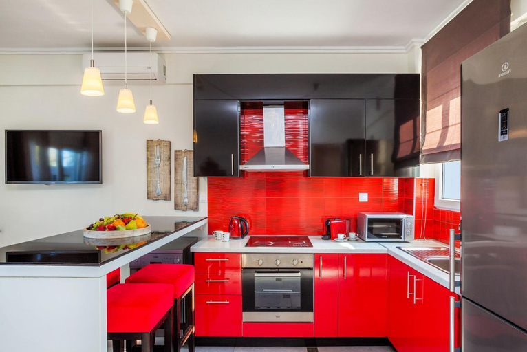 Kitchen, Sunny Villa Dio, Central Macedonia