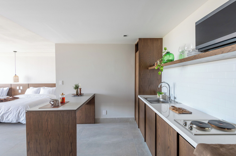 Private kitchen 2, Mojarra 27 New Apts Heart of Cancun, Benito Juárez