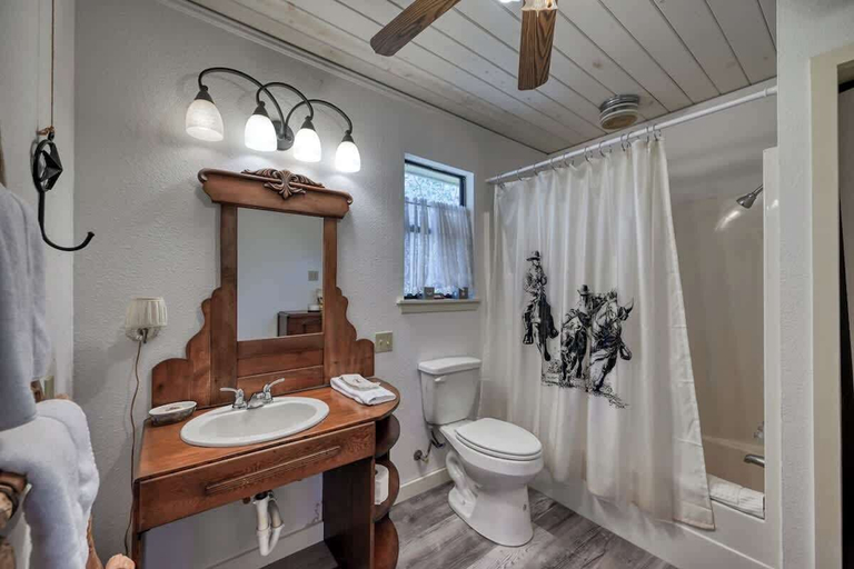 Bathroom 2, Stunninghome on The Blanco River, Blanco