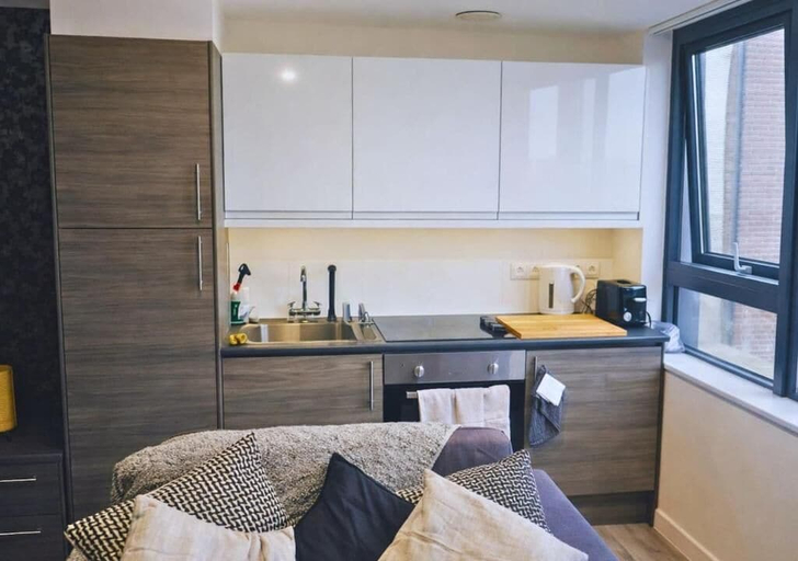 Interior, Stylish City Escape near Cavern Q, Sefton