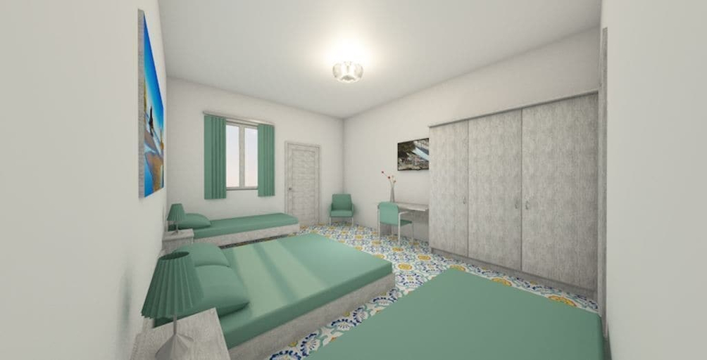 Bedroom 3, FRUIT VILLAGE PAESTUM Coral Beach, Salerno