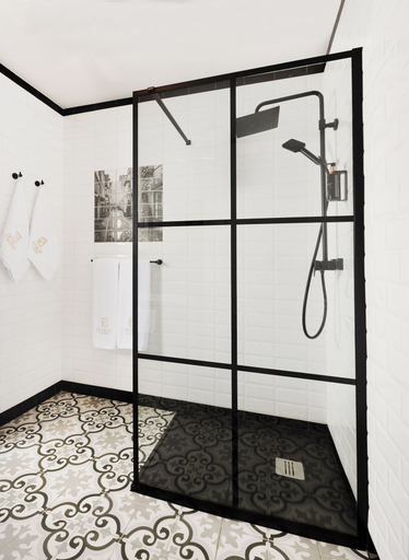 Bathroom 2, DETHLOFF ART RESIDENCE, Warsaw