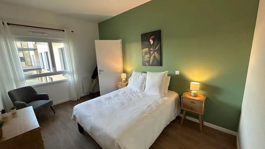 Bedroom 4, Zenao Appart'hôtels Montivilliers, Seine-Maritime