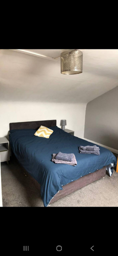 Bedroom, Charming 1-Bedroom Apartment with Jacuzzi in Johnstown
