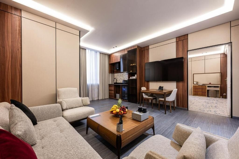 Living area 4, Zmn Serviced apartments, Riyadh