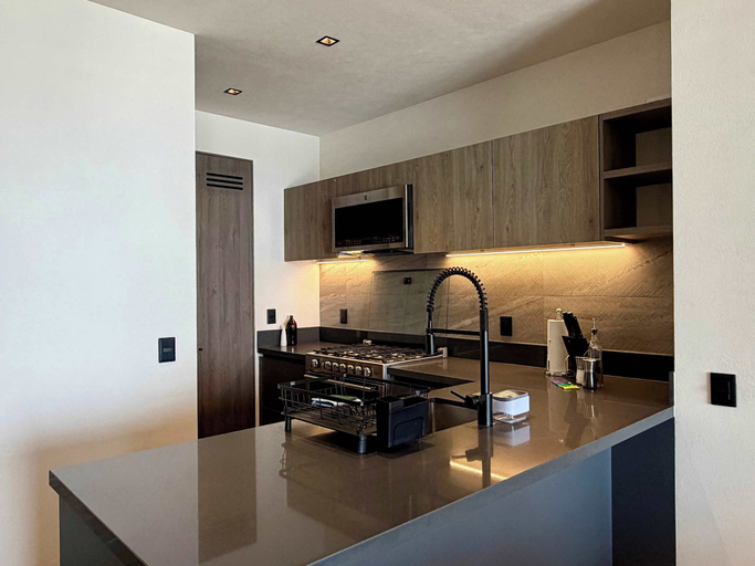 Room 3, w Engaging 3BR w Balcony in Be Grand del Valle, Mexico City