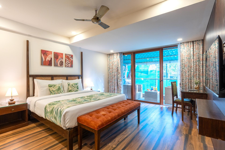 Bedroom 3, StayVista at Sapphire Sands, North Goa