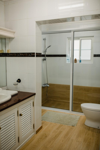 Bathroom 3, Quinta do Sol Ocean Villa with Spa Bath & Volcano Views, Ribeira Grande