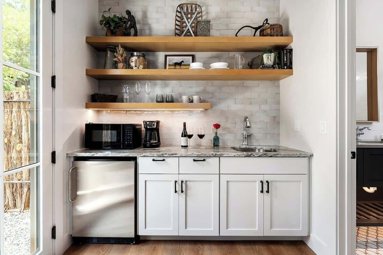 Private kitchen 2, The Stables Suite One, Gillespie