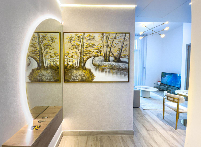 Bathroom 2, Naseem - Studio One Tower, Dubai