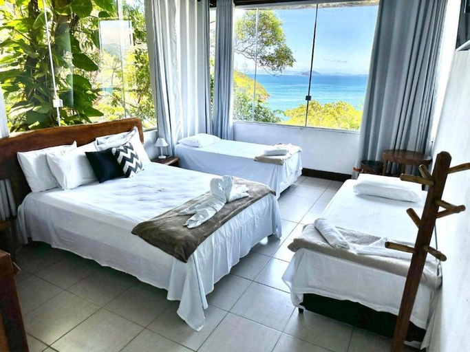 Bedroom 2, Deck da Villa Pousada Ubatuba, Ubatuba