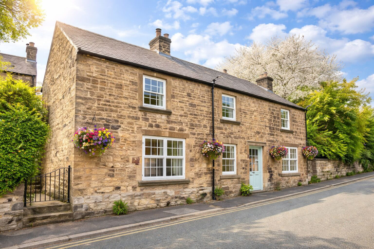 Exterior & Views 2, The Old Butchers Cottage, Derbyshire