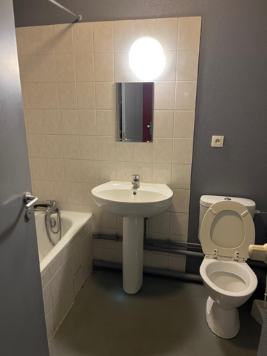 Bathroom, Logement type studio 1 piece proche zenith, Bas-Rhin