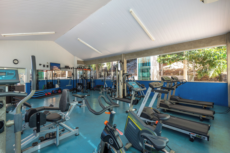 Gym, DiRoma Thermas - Direto com o Grupo DiRoma - acesso ao Acqua Park com café da manhã, Caldas Novas