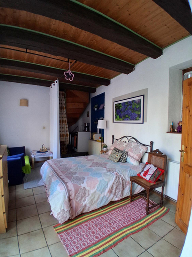 Bedroom, Chambre spacieuse dans joli village alsacien, Bas-Rhin