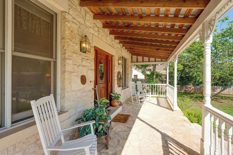 Terrace/patio 4, Texas Charm Texana - 15 min Walk to Main, Gillespie