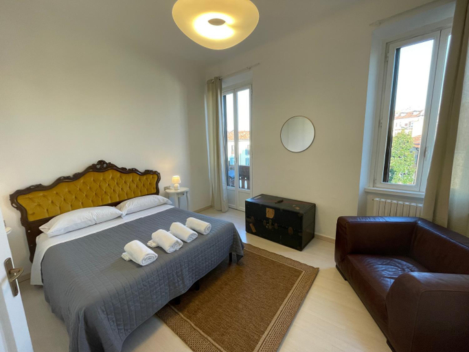 Bedroom, Antica corte Navigli-Darsena, Milano