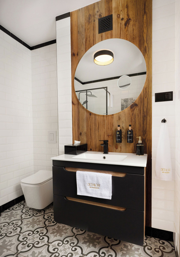 Bathroom 3, DETHLOFF ART RESIDENCE, Warsaw
