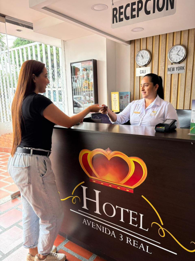 Public Area 3, Hotel Avenida 3 Real, Yumbo