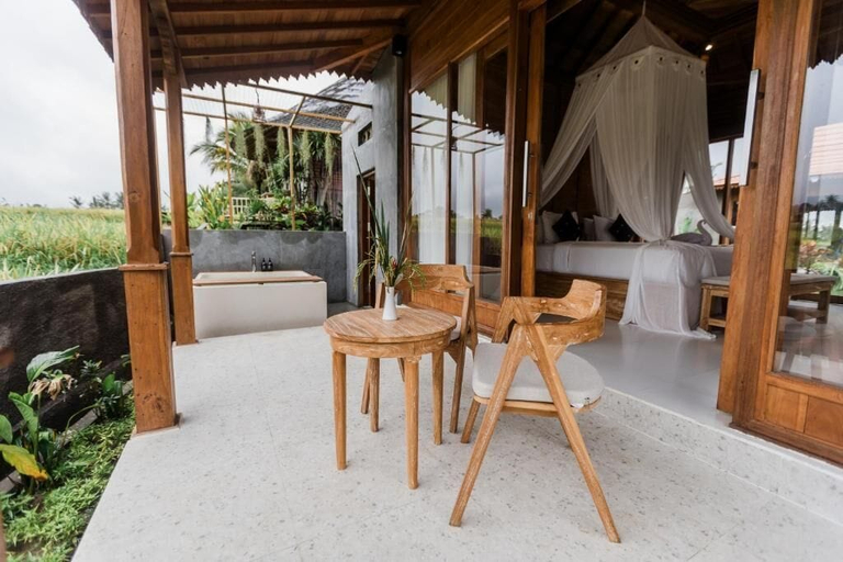 Terrace/patio, Padi Bali Villa with Private Jacuzzi, Gianyar