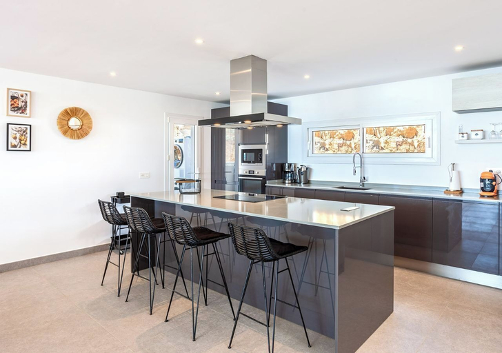 Private kitchen 4, Villa BuenaVista Hills - Sea View - Pool, Málaga