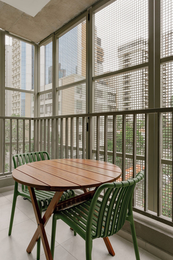 Balcony, Aloe Casa Jardins, São Paulo