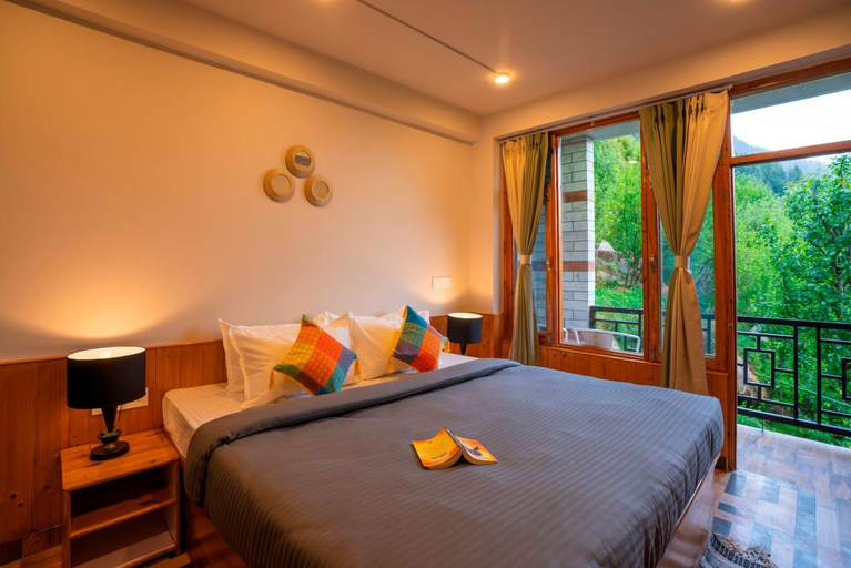 Bedroom, Hotel Oscar Inn, Kullu